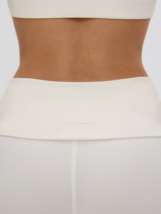 Спортивные брюки клеш с широким поясом MELA