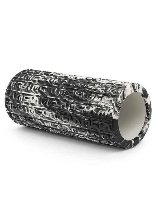 Мраморный черный ролик MELA
